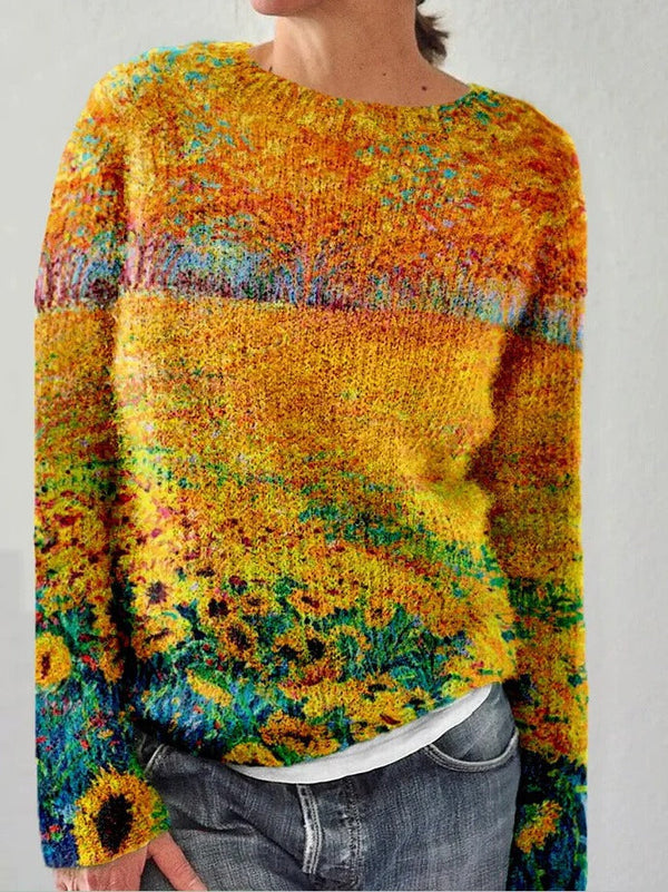 The Sunflower Field Sweater
