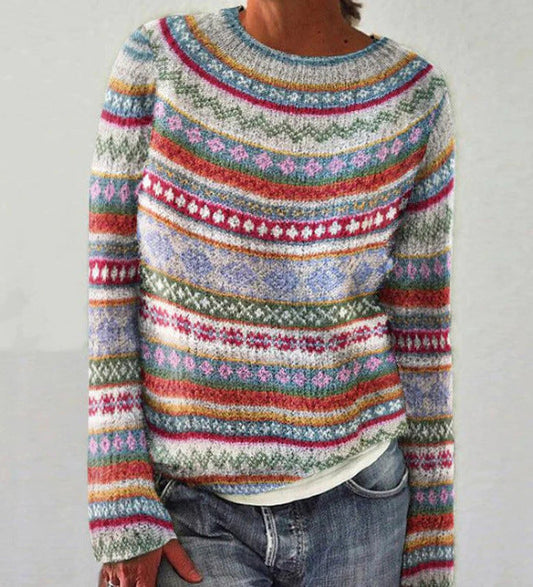 The winter stripes sweater