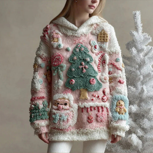 Candy Cane Christmas Sweater